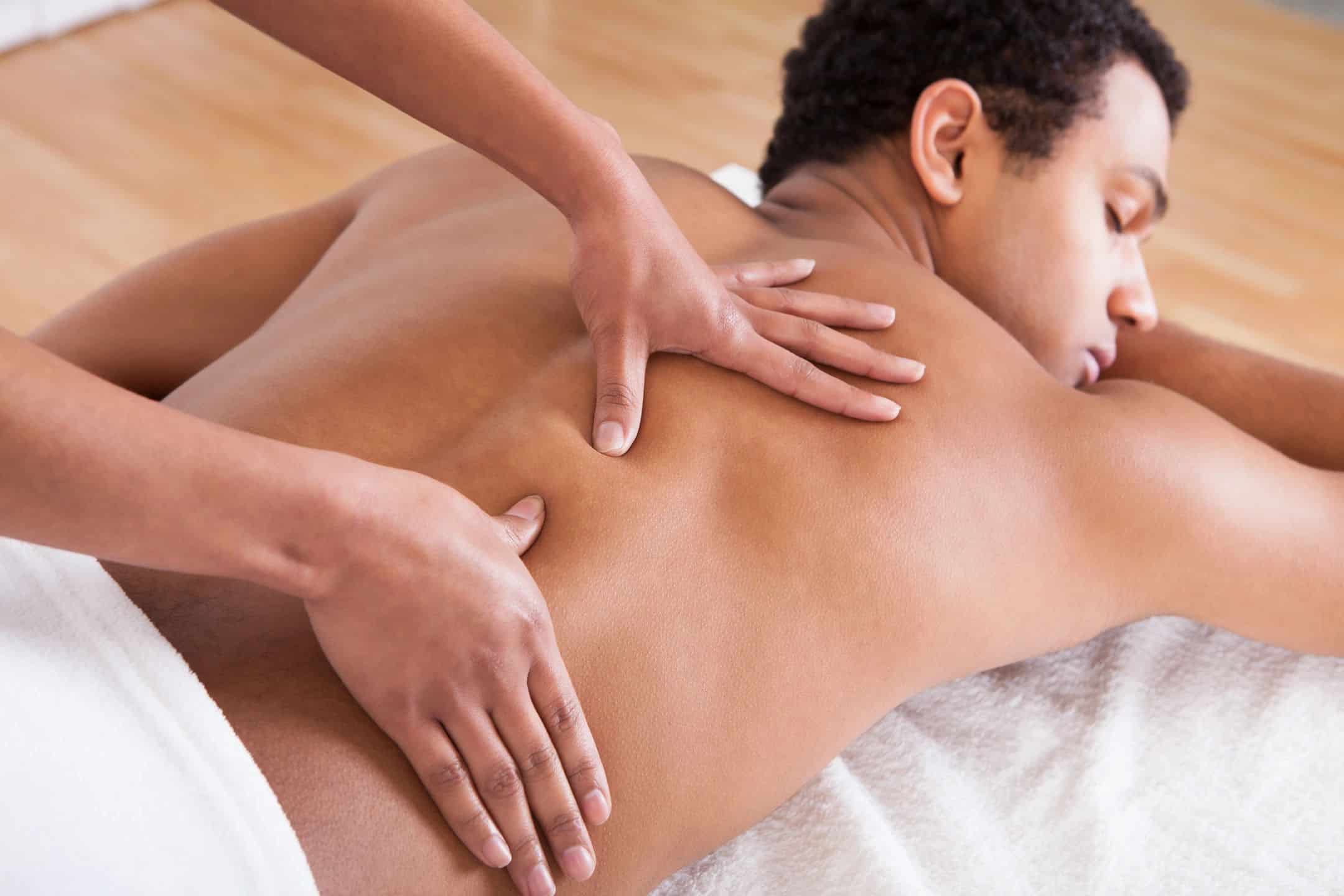 Back massage for back pain